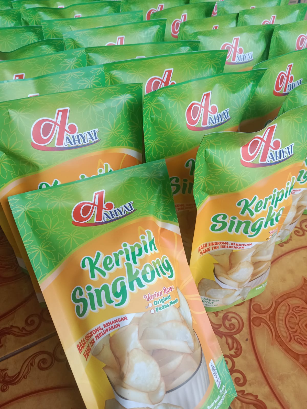 keripik singkong ahyat