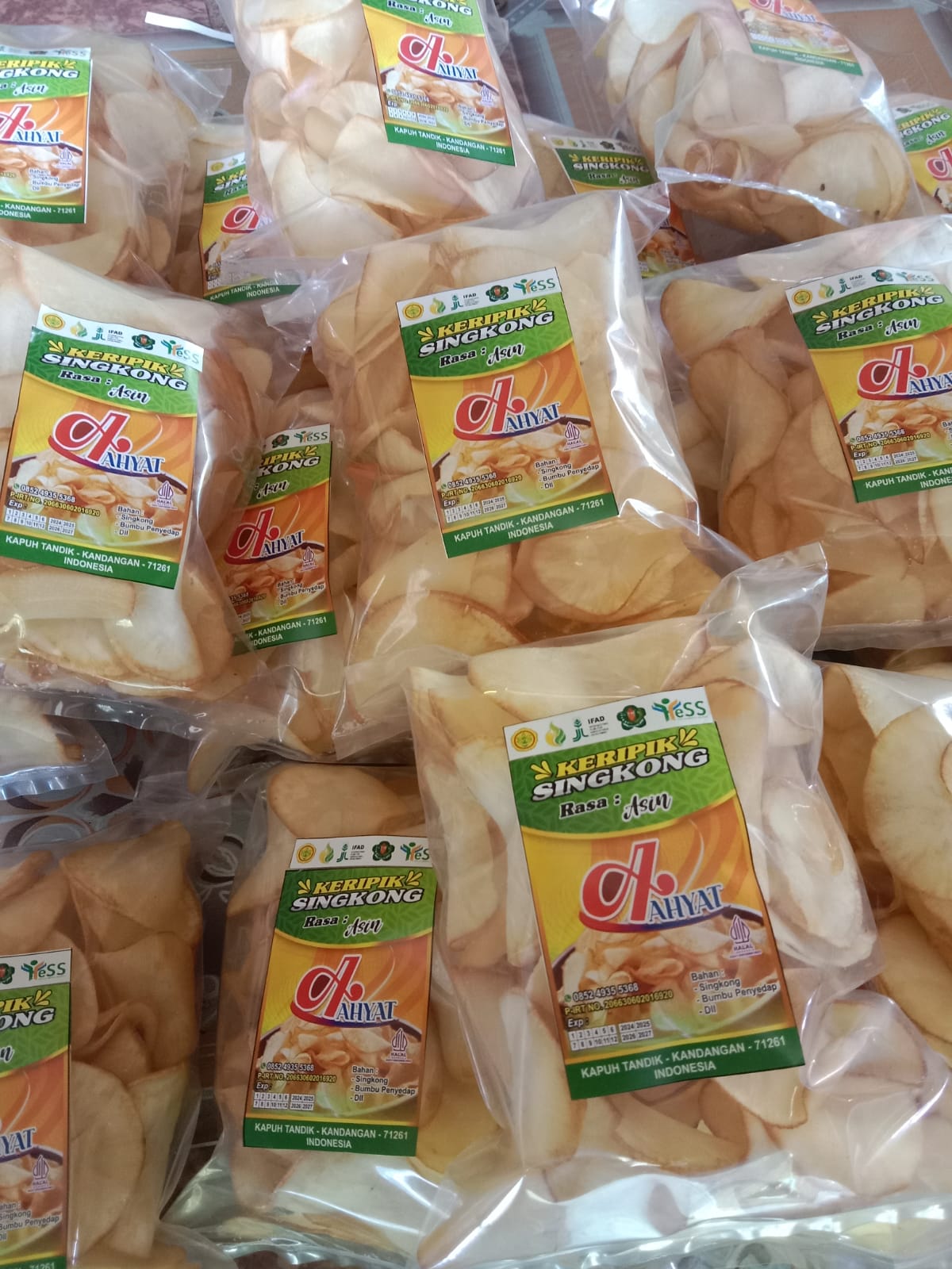 keripik singkong ahyat